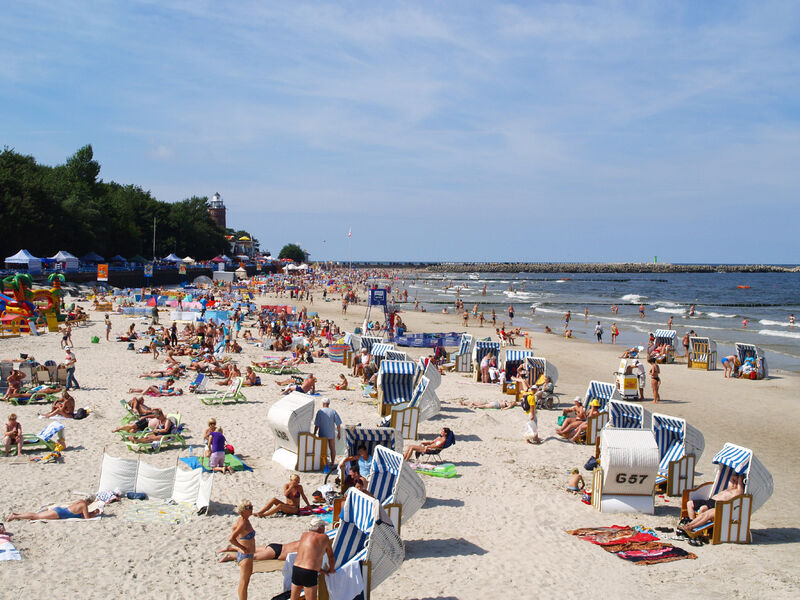 Plaża w Kołobrzegu
